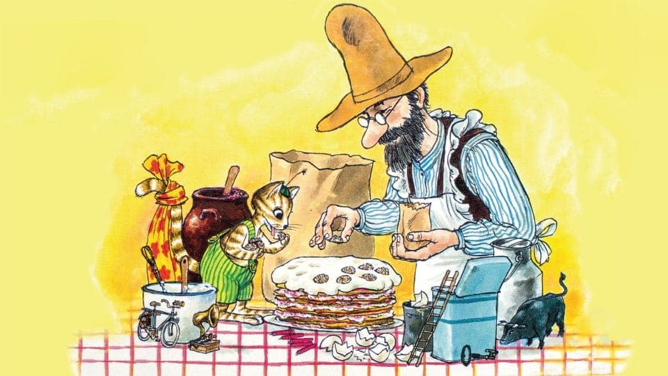 Pettson & Findus Pannkakstårtan