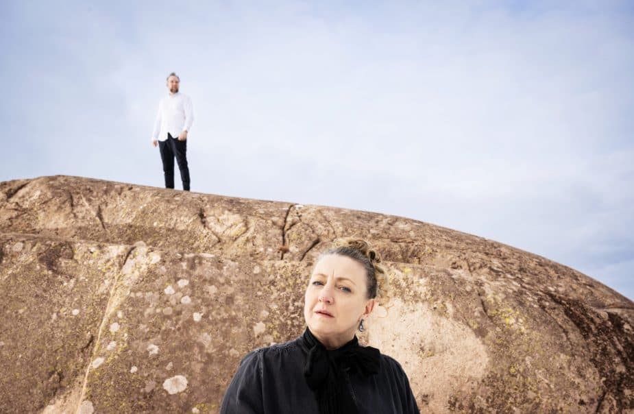 Så stod vi på stranden